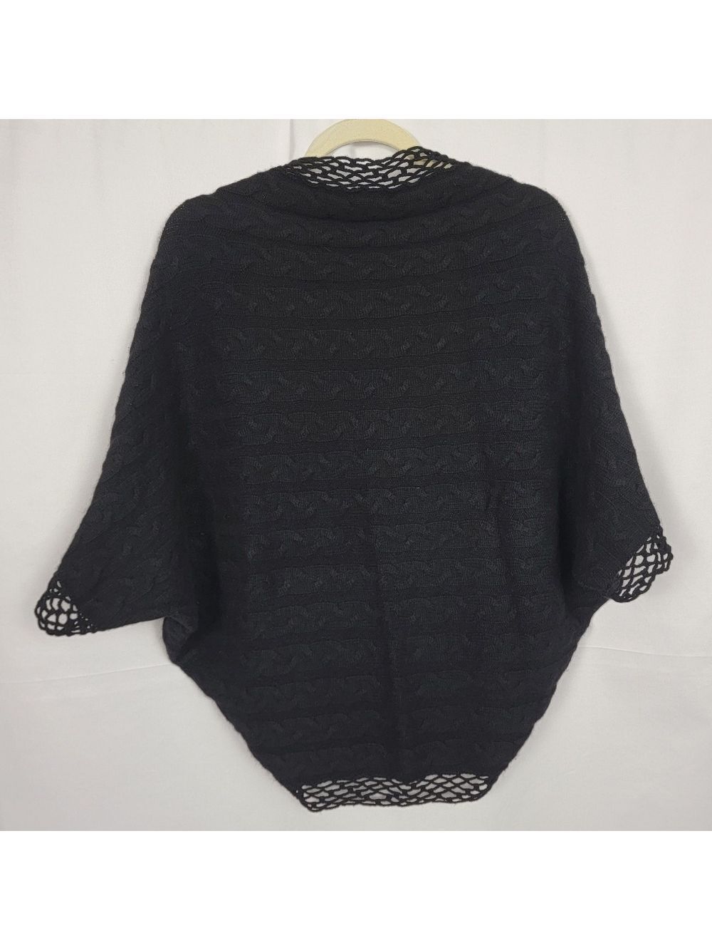 Cashmere Black Shrug Sweater #1497 - Picture 8 of 11